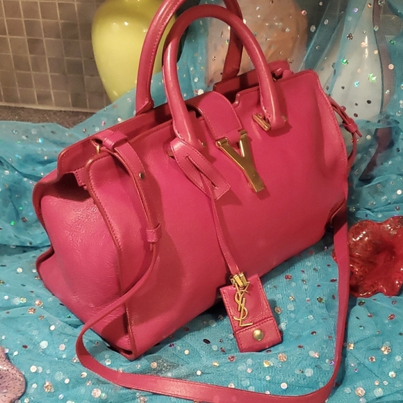 Yves Saint Laurent Cabas Bag with COA 2 Way Carry